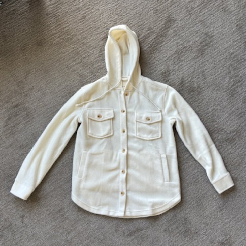 Thread & Supply Women's Shacket with Hood in Perfect Condition